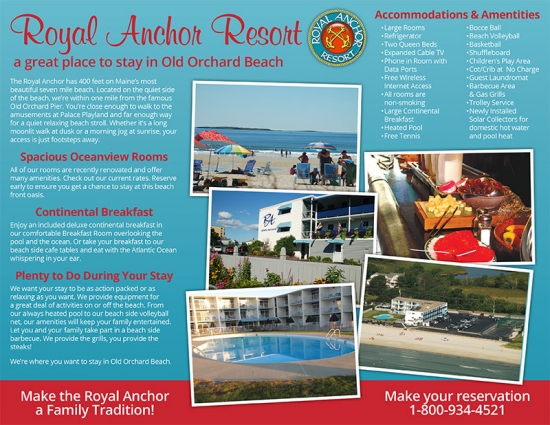 Royal Anchor Resort Brochure inside